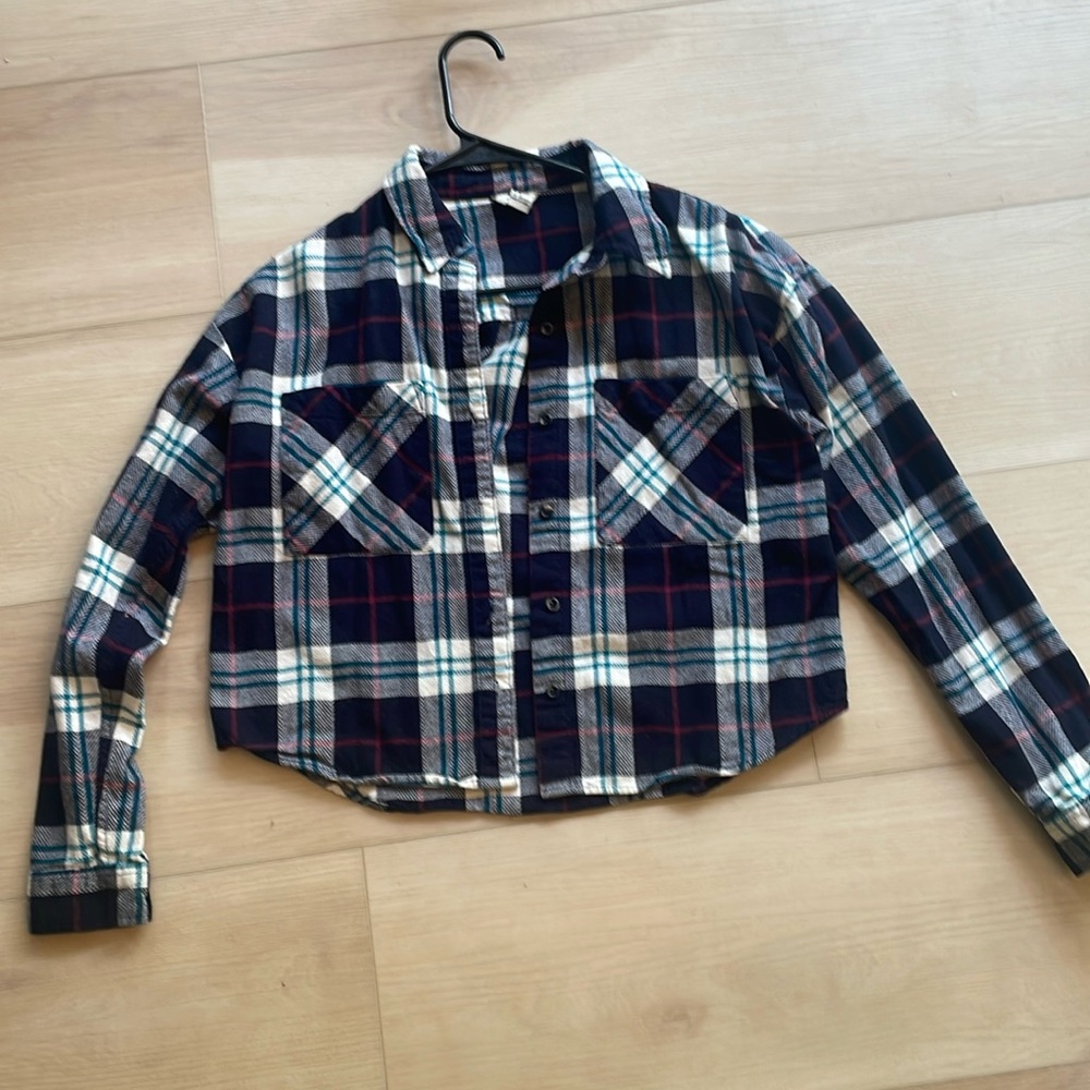 Cropped Flannel